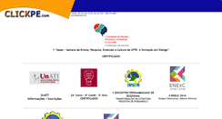 Desktop Screenshot of clickpe.com